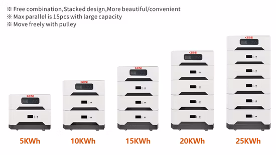 Hyliess Nano 5kw 10,24 kWh LiFePO4 Batterie domestique Stockage d'énergie Hyliess Système de stockage d'énergie résidentiel Tous